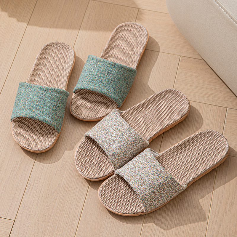 Women'S Fashion Footwear - Hemp Casual Women's Slippers Home Flats