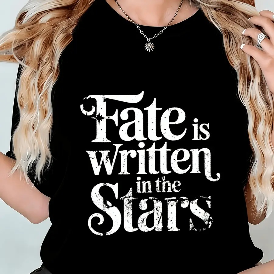 Women Fashion Quotes - 【New Arrival】Women Fate Is Written In