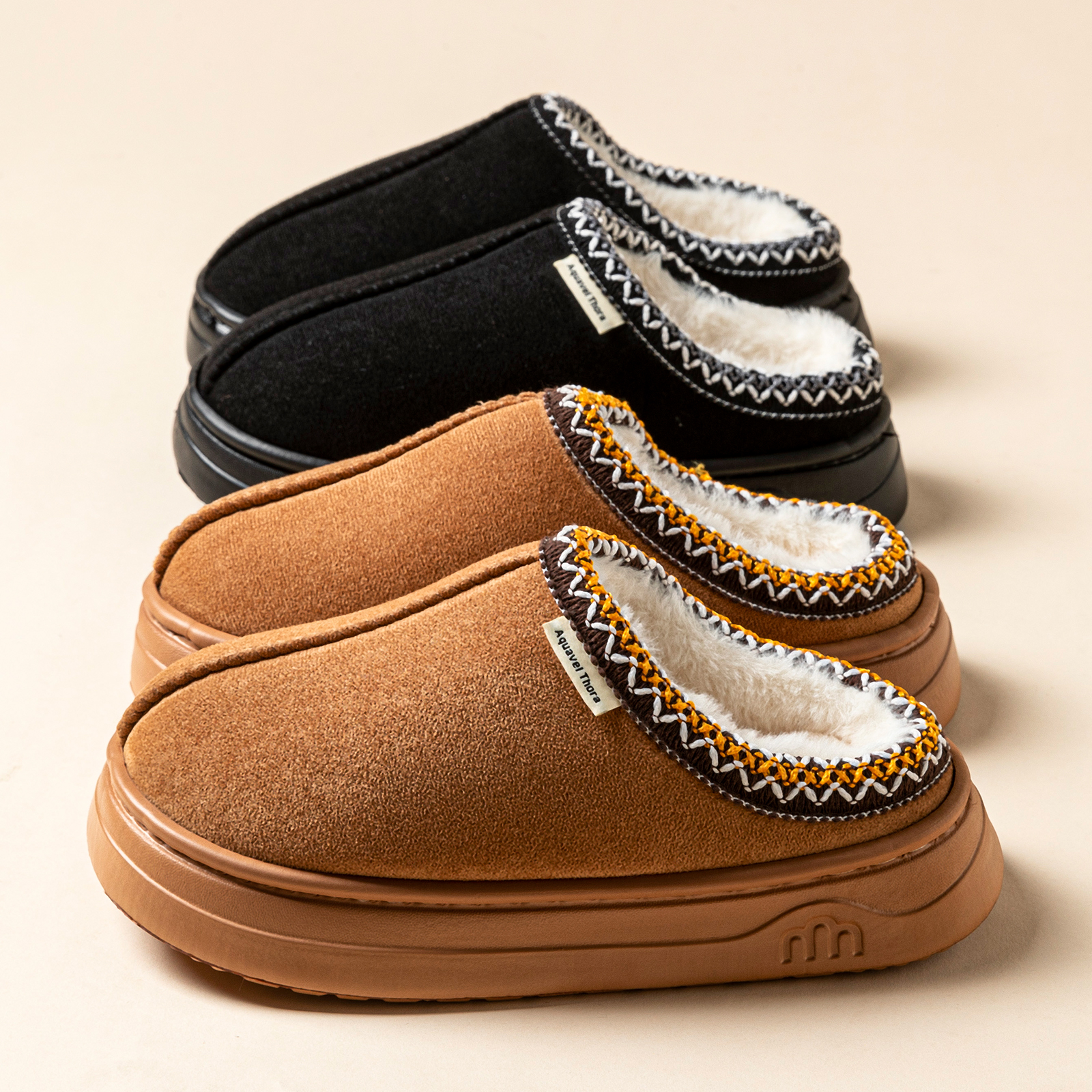 Women'S Fashion Boots - Winter Anti-slip Women's Soft Slipper Boots