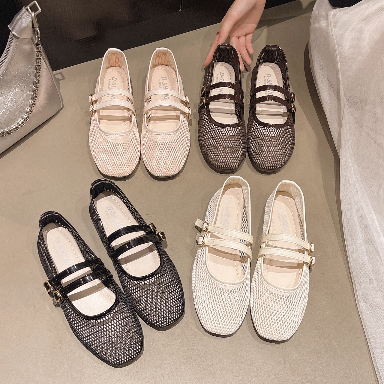 Women'S Fashion Footwear - Breathable Women's Shallow-mouth Single Shoes, 2026