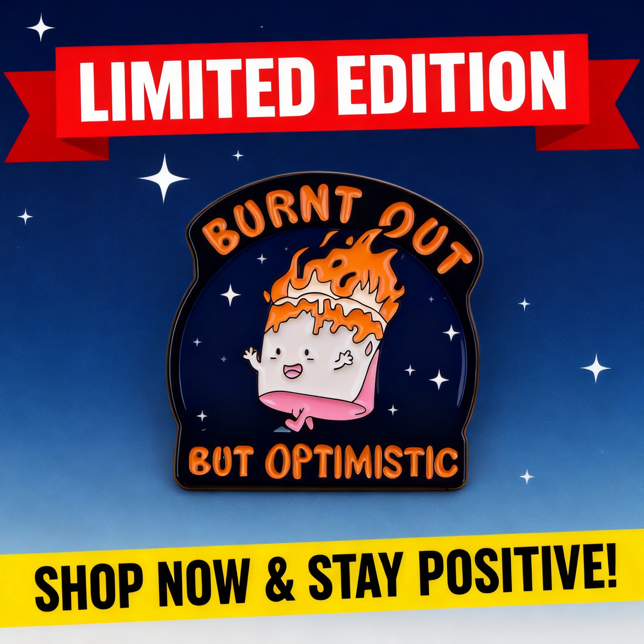Women Fashion Quotes - Fire Badges Enamel Pin Brooches for