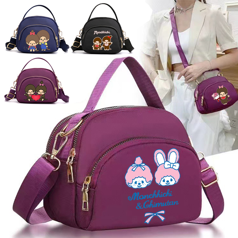 Crossbody Bag Women - MONCHHICHI Women Crossbody Bags Cartoon Anime