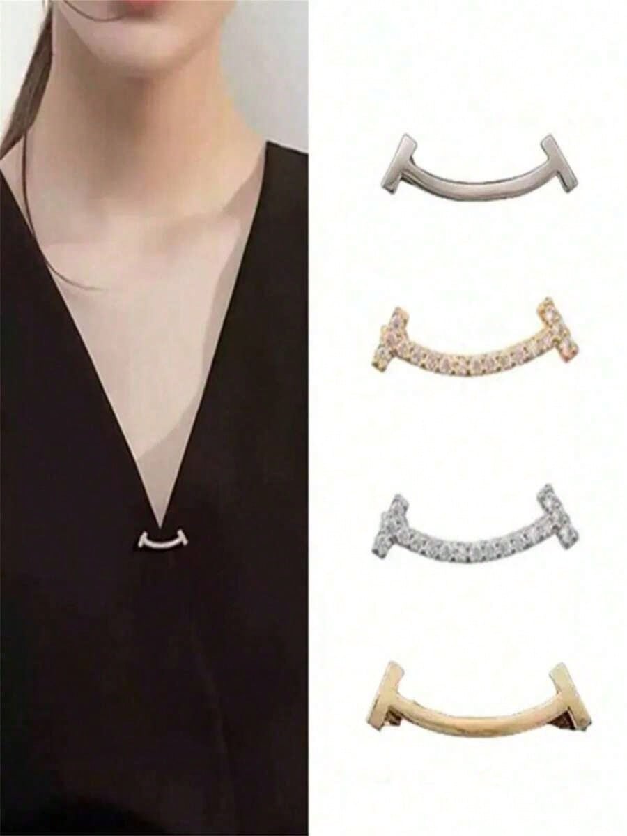 Women And Men Fashion - 2pcs Elegant Fashionable Versatile Cute Diamond