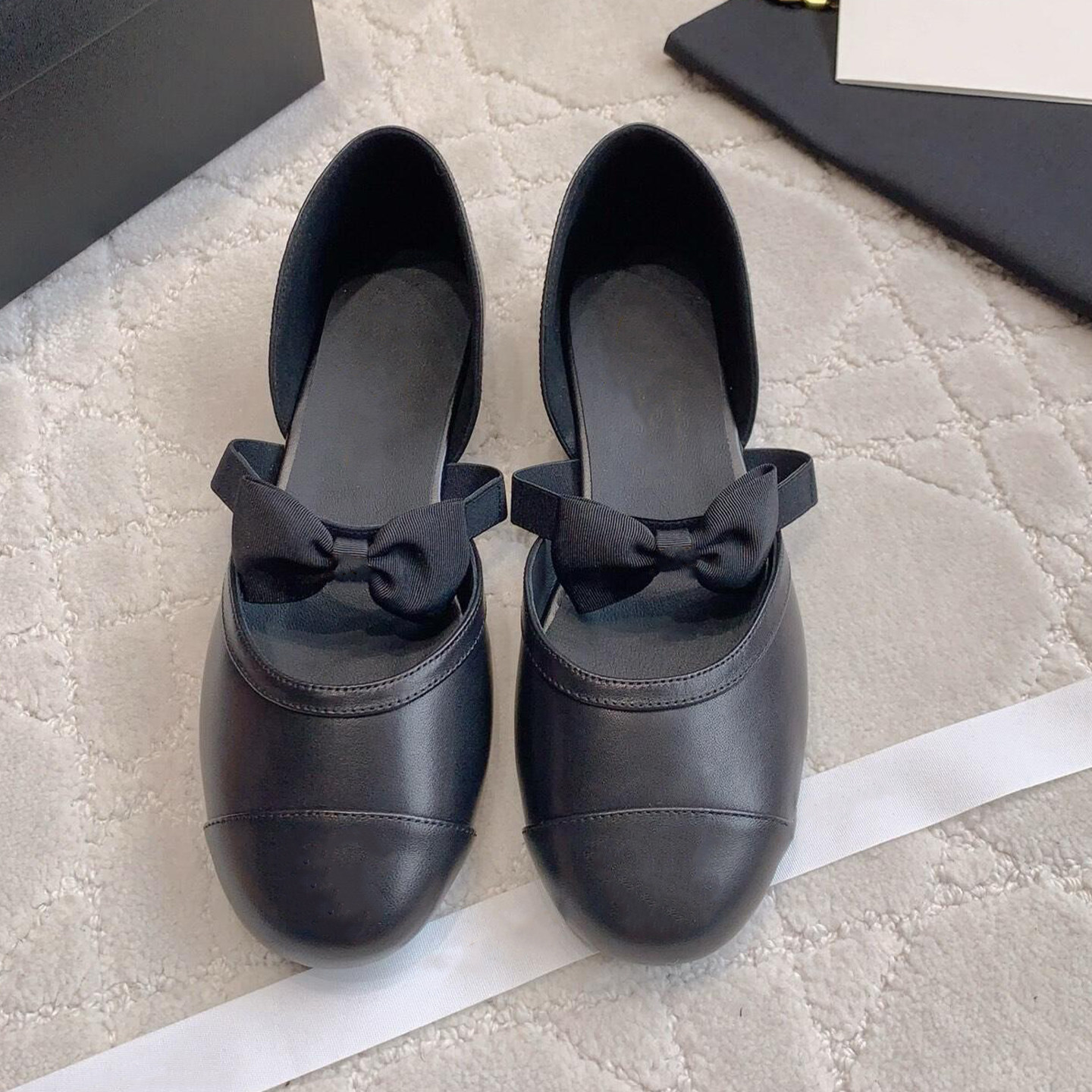 Women'S Fashion Footwear - Bow Ballet Shoes 2026 New French