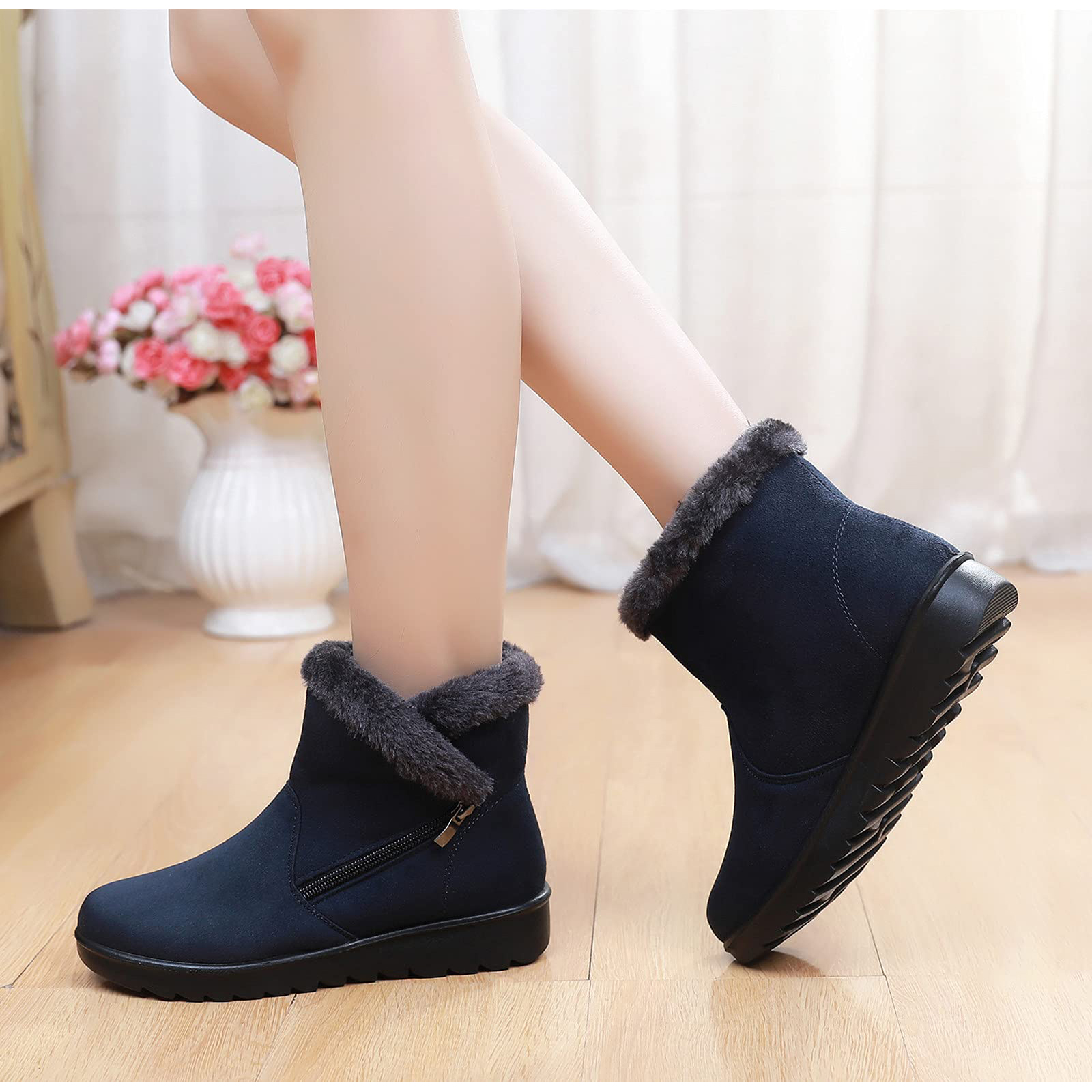 Women'S Fashion Socks - New Women Boots Snow Plush Women