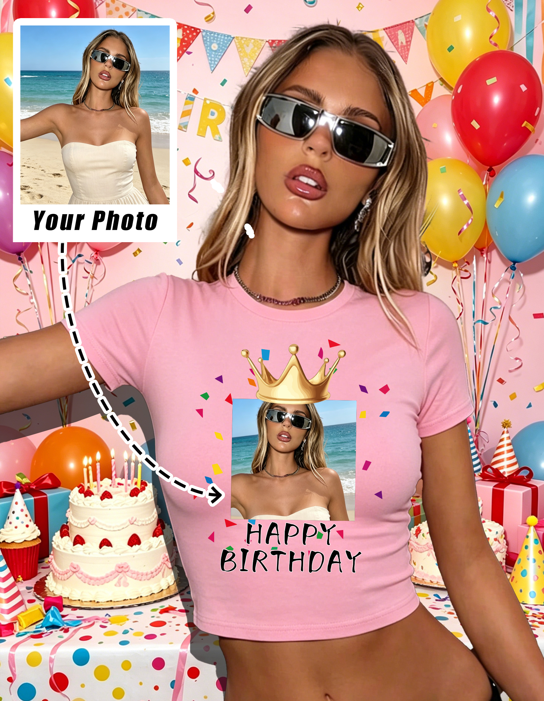 Women'S Fashion Jersey - Custom Graphic Logo Slim T Shirts