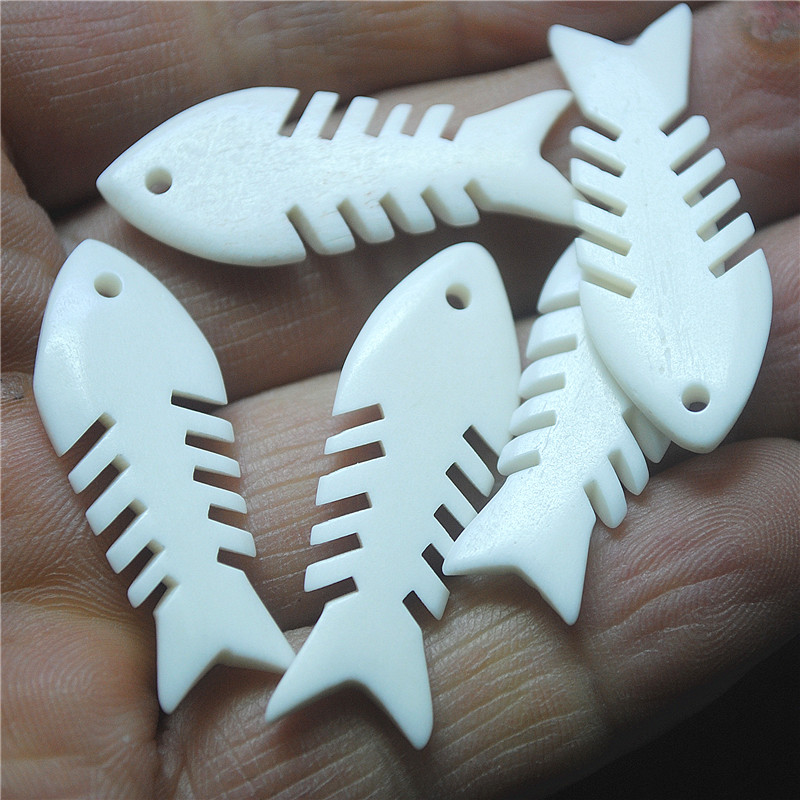5PCS New White Bone Pendants 3 - Women Fashion Nz review and price