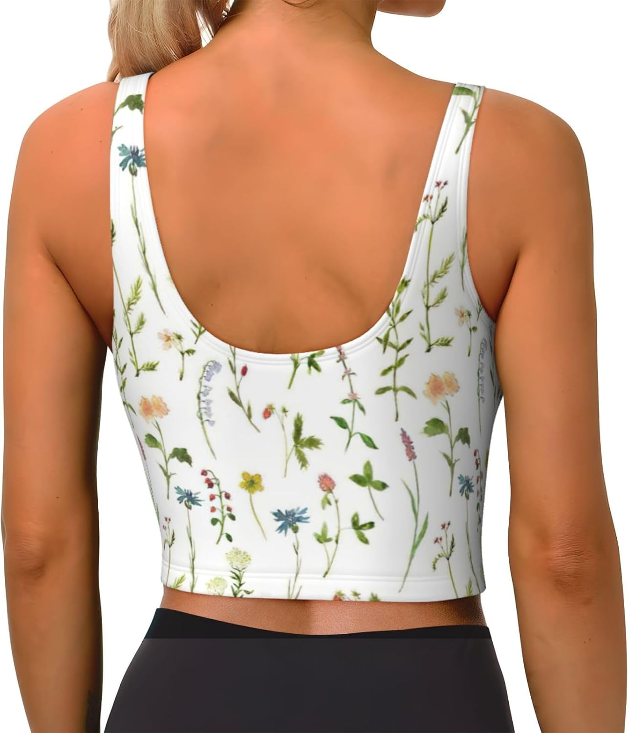 Season Watercolors of Herbs Fl - Women Fashion Vest review and price