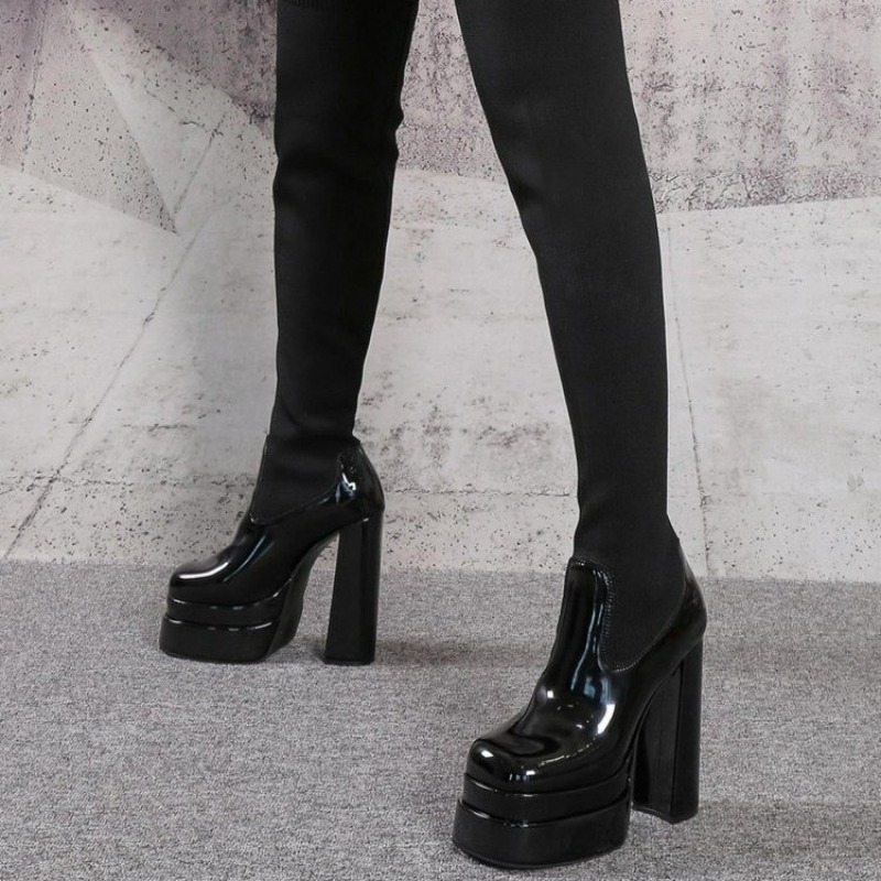 Women Boots Platform Over The  - Women'S Fashion Socks review and price