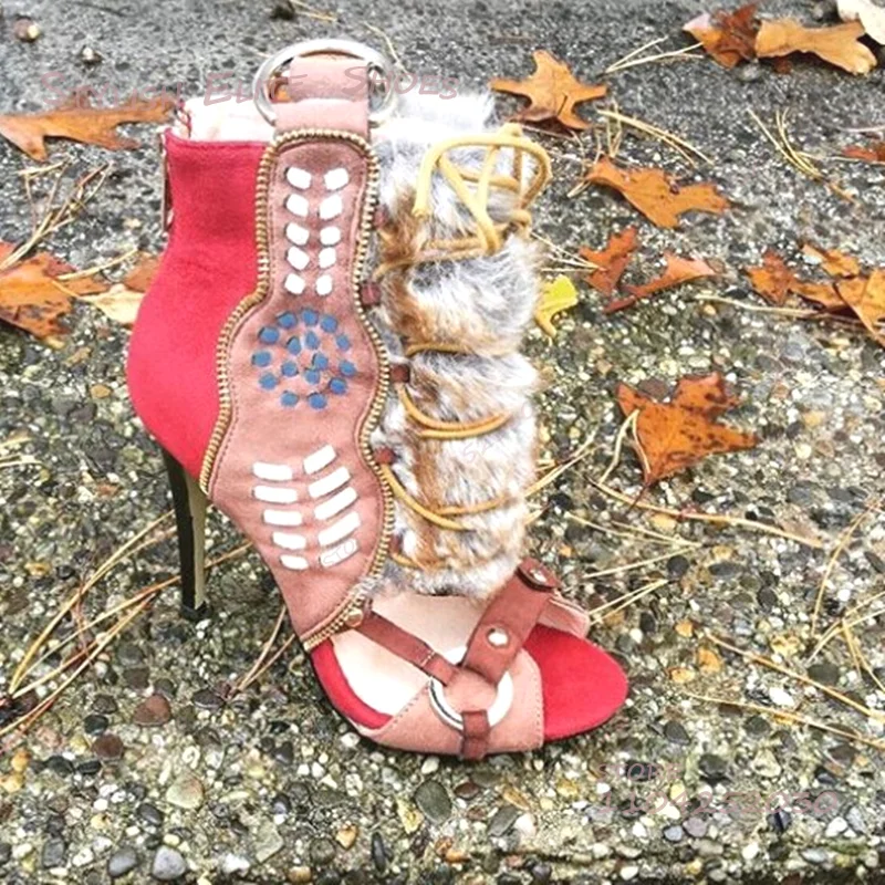Gray Velvet Rope Wrapped Reddi - Women'S Fashion Boots review and price