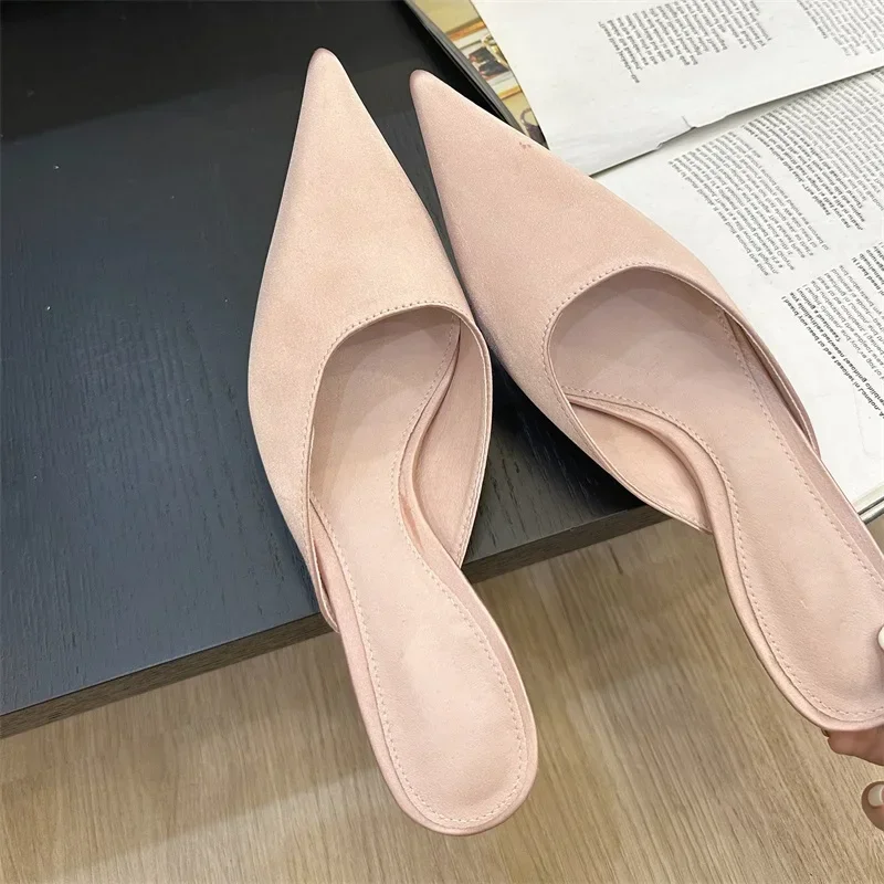 Aneikeh Sexy Pointed Toe Mules - Women'S Fashion Underwear review and price