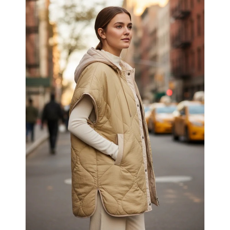 Women Sleeveless Quilted Jacke - Women'S Fashion Quilted Jacket review and price