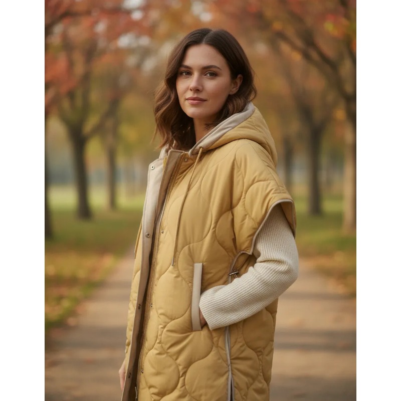 Women Sleeveless Quilted Jacke - Women'S Fashion Quilted Jacket review and price