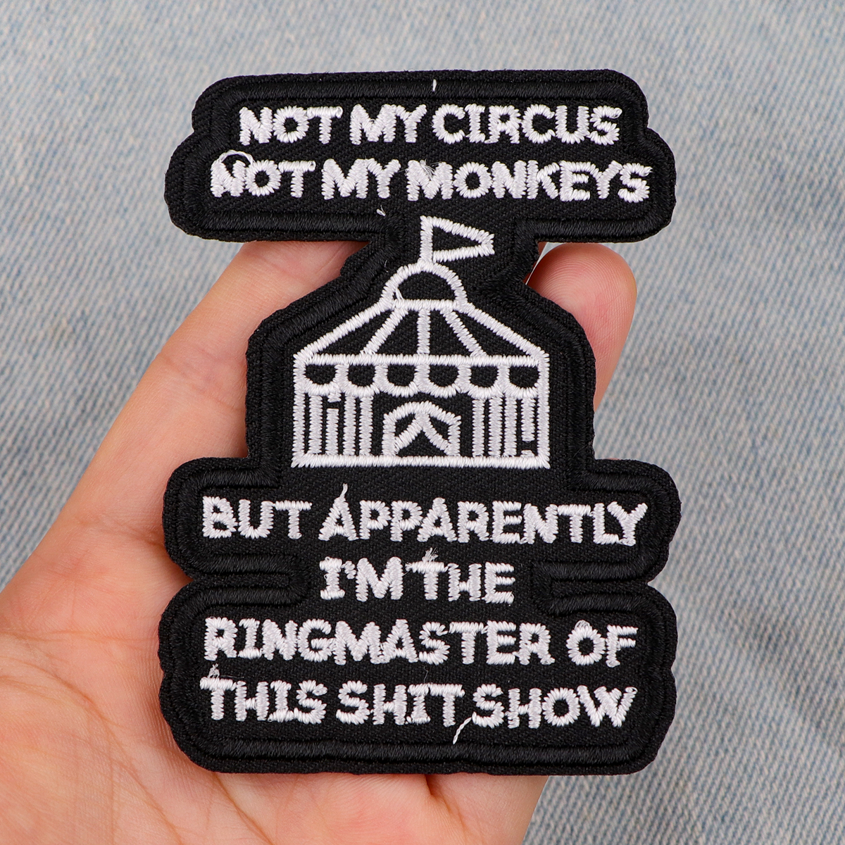 Quotes Patches On Clothes Funn - Women Fashion Quotes review and price