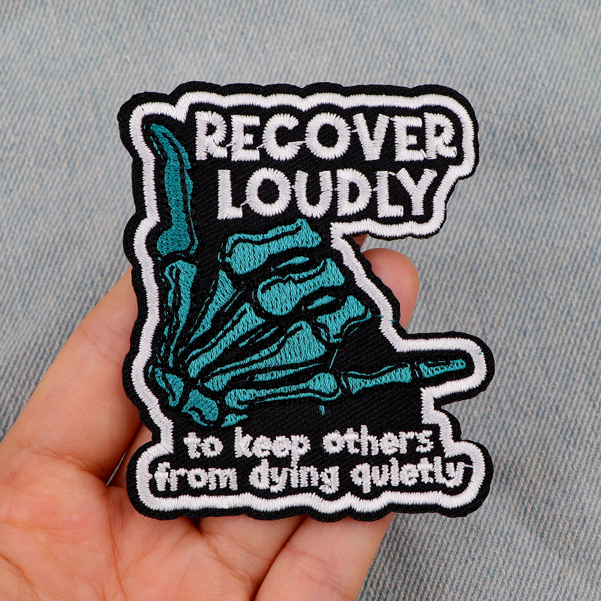 Quotes Patches On Clothes Funn - Women Fashion Quotes review and price
