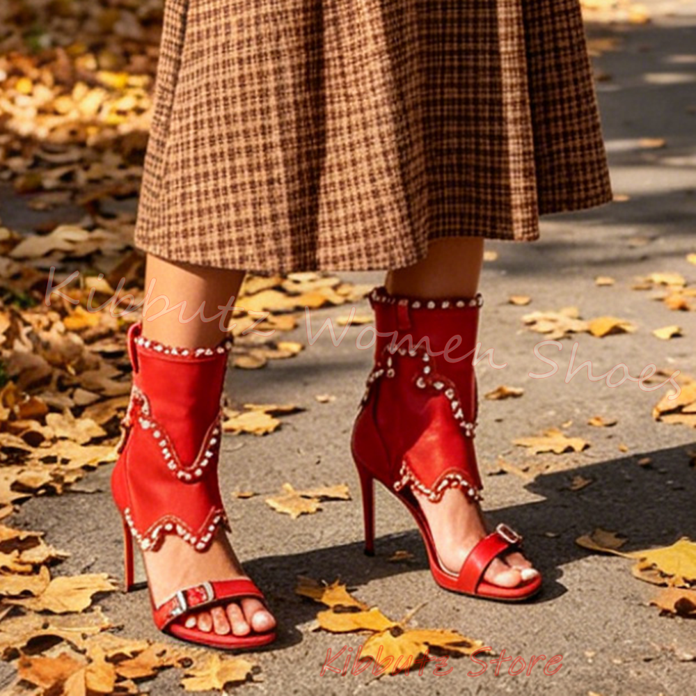 Boho Denim Sandal Women Pearl  - Women'S Fashion Boots review and price