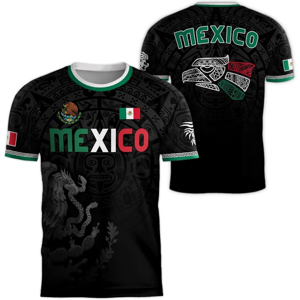 2026 Mexico National Flag Prin - Women And Men Fashion review and price