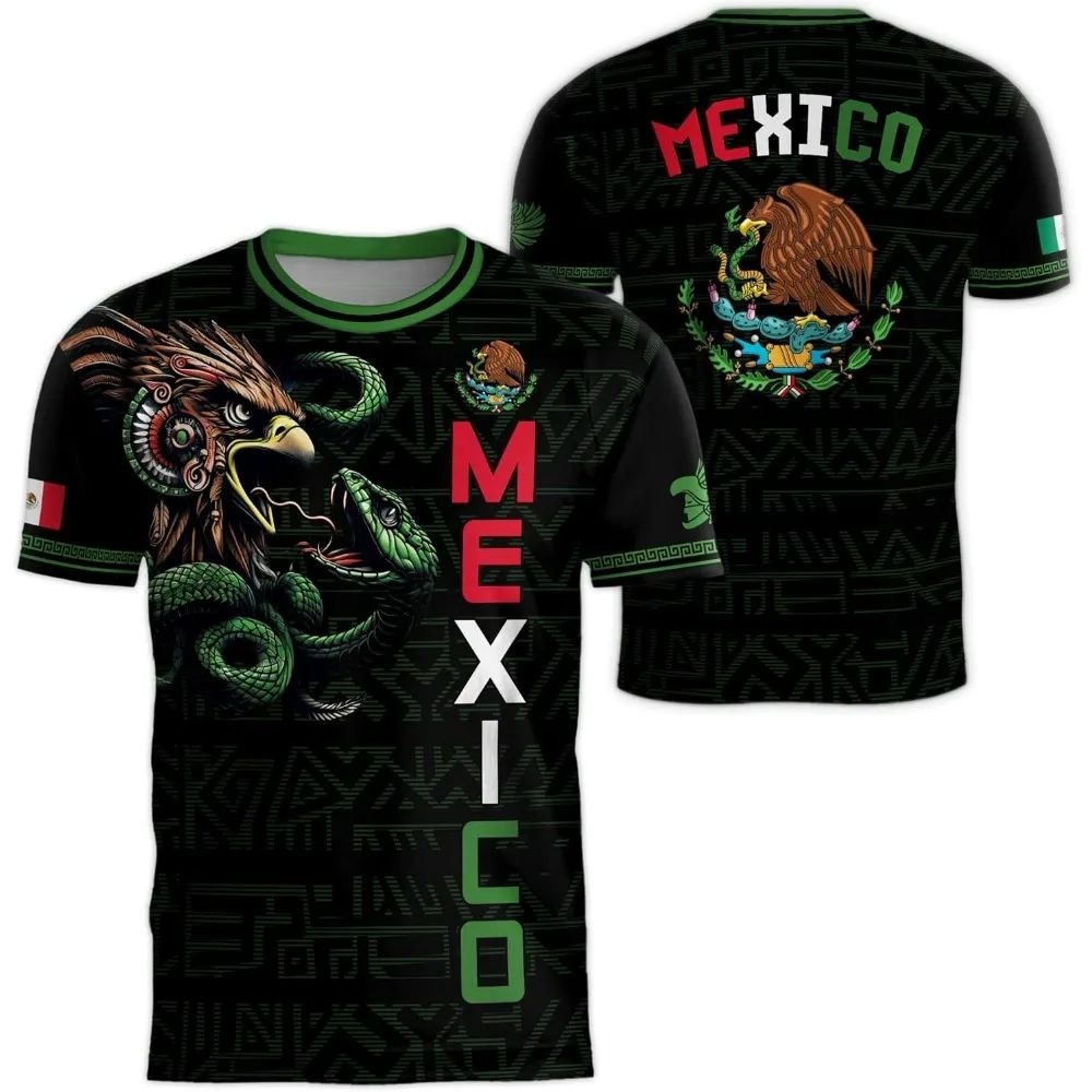 2026 Mexico National Flag Prin - Women And Men Fashion review and price