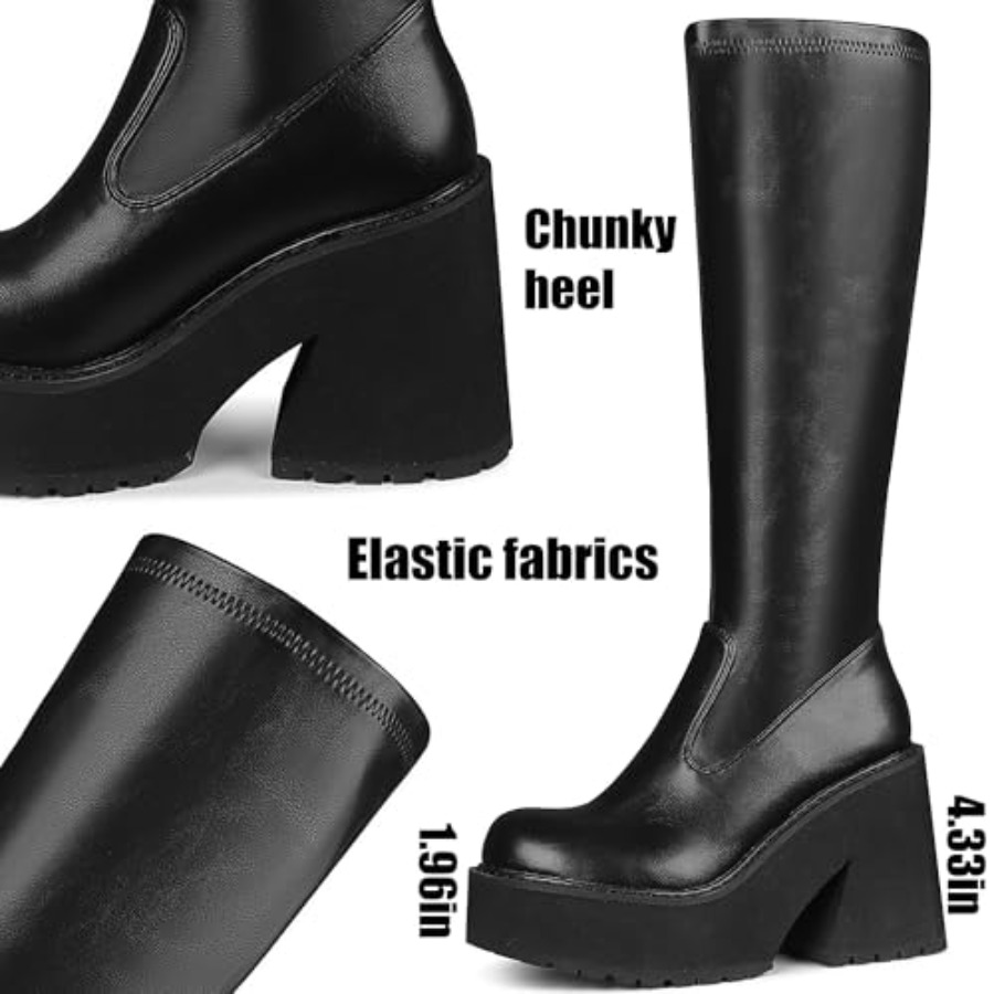 AMINUGAL Womens Elastic Knee H - Women'S Fashion Socks review and price