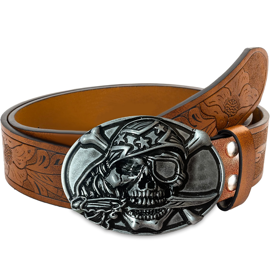 Bite Knife Skull Belt Exquisit - Women Fashion Nz review and price