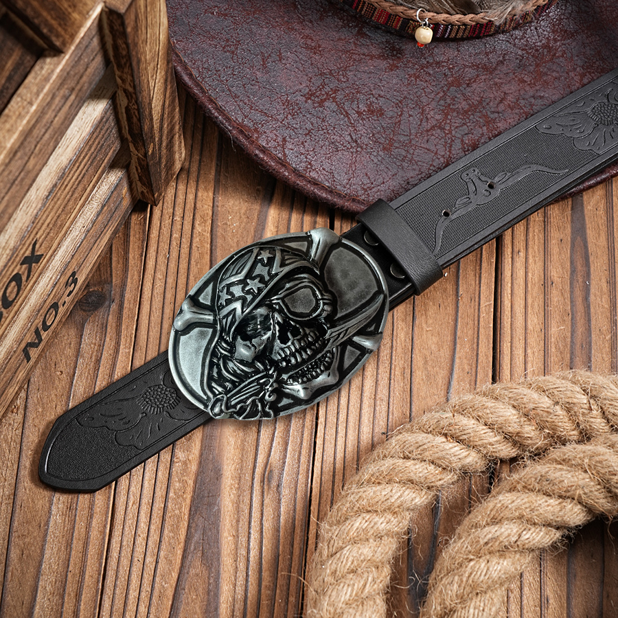 Bite Knife Skull Belt Exquisit - Women Fashion Nz review and price