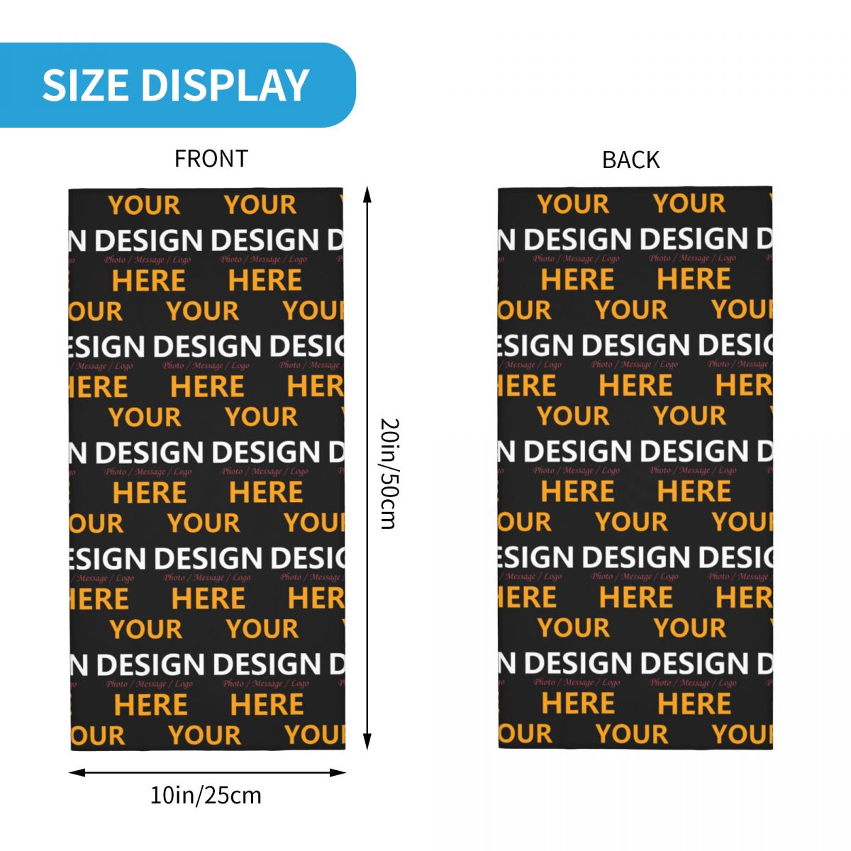 Custom Your Design Here Bandan - Women Fashion Logo Design review and price