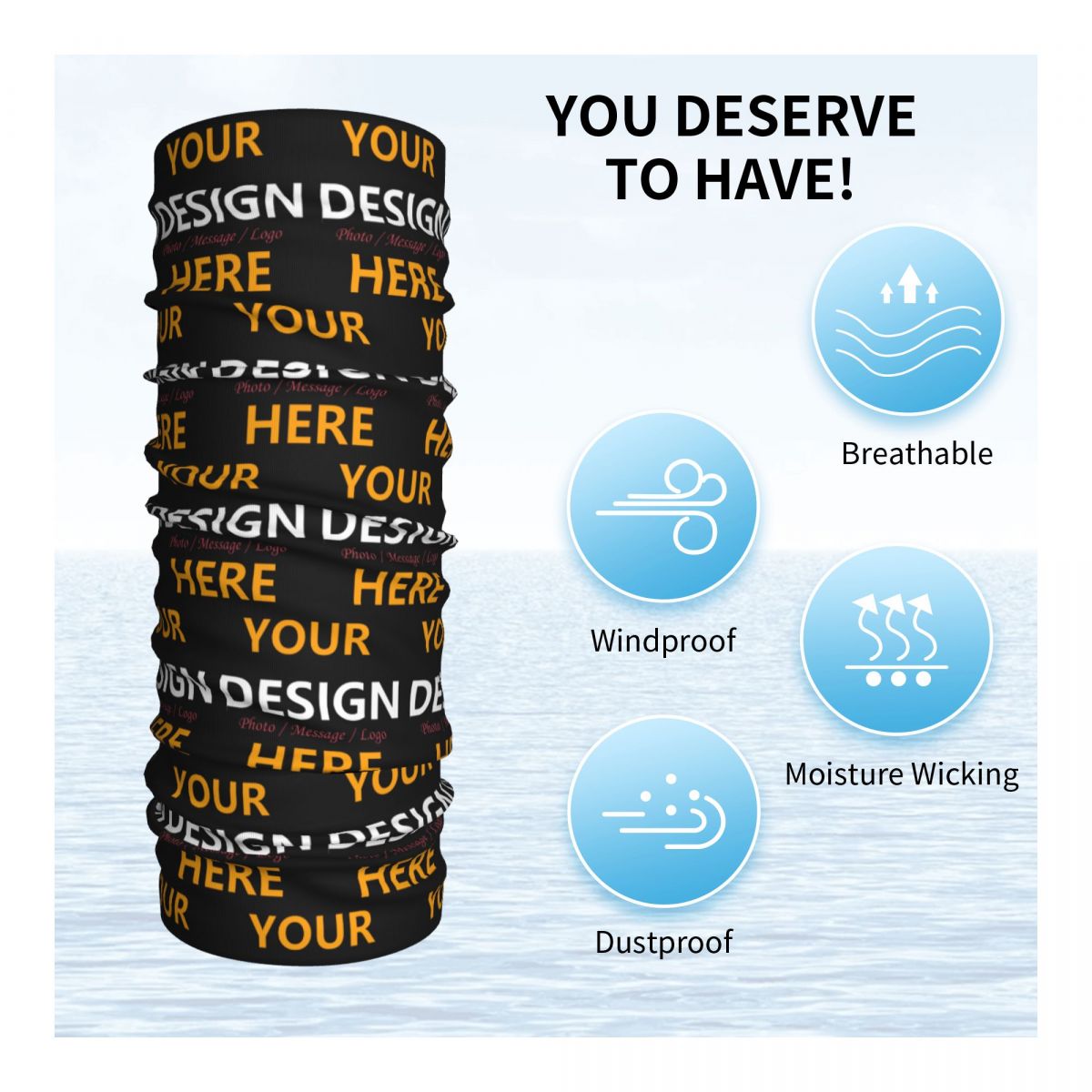 Custom Your Design Here Bandan - Women Fashion Logo Design review and price