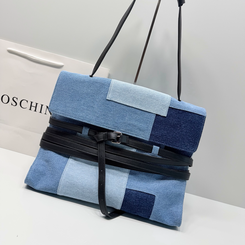 Color Block Denim Handbag Cros - Crossbody Bag Women review and price