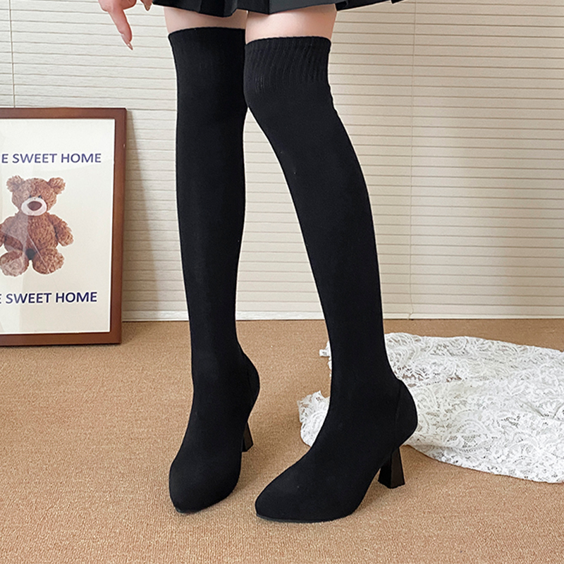 High Heels Women's Sock Boots  - Women'S Fashion Socks review and price