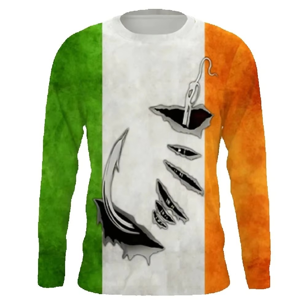 Fashionable Bass Pattern Crew  - Women And Men Fashion review and price