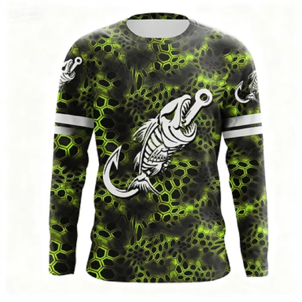 Fashionable Bass Pattern Crew  - Women And Men Fashion review and price