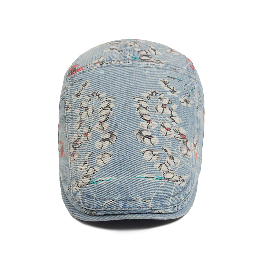 New Vintage Print Denim Beret  - Women Fashion Nz review and price
