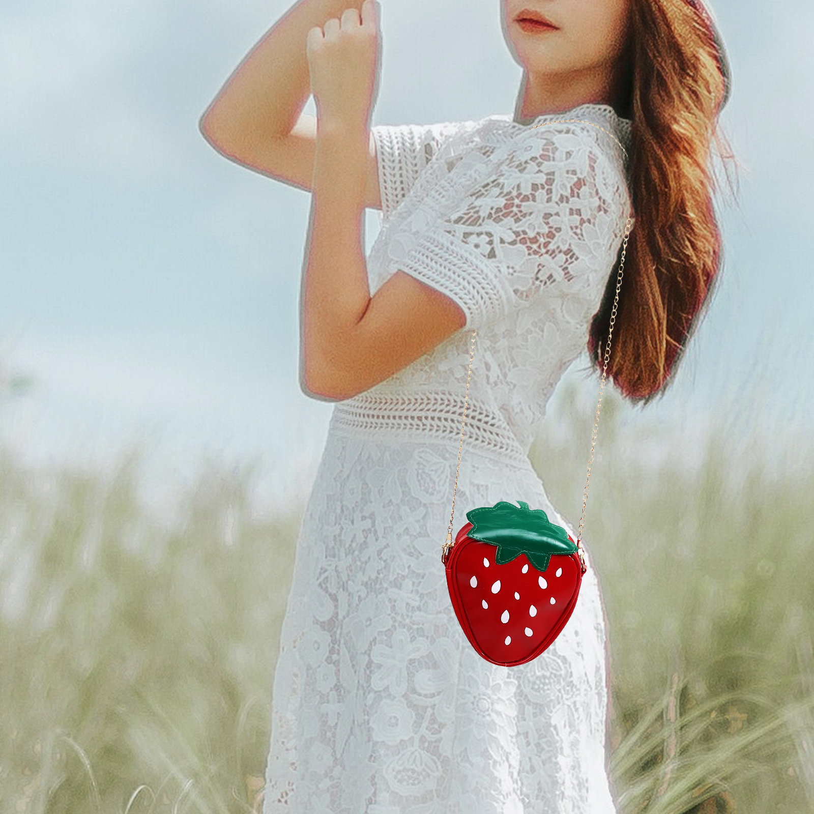 Trendy Fruit Shape Cross Body  - Women Fashion Designers review and price