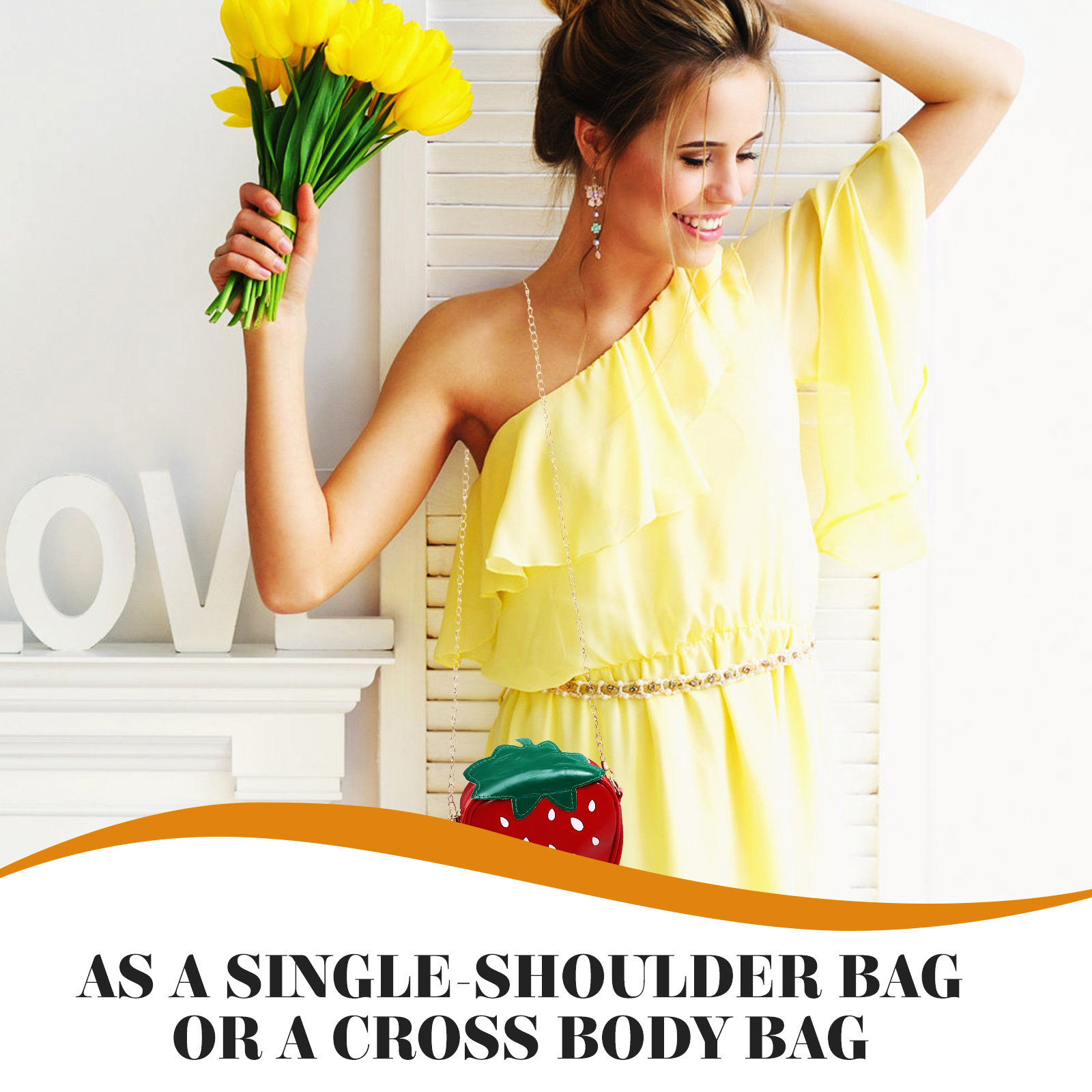 Trendy Fruit Shape Cross Body  - Women Fashion Designers review and price