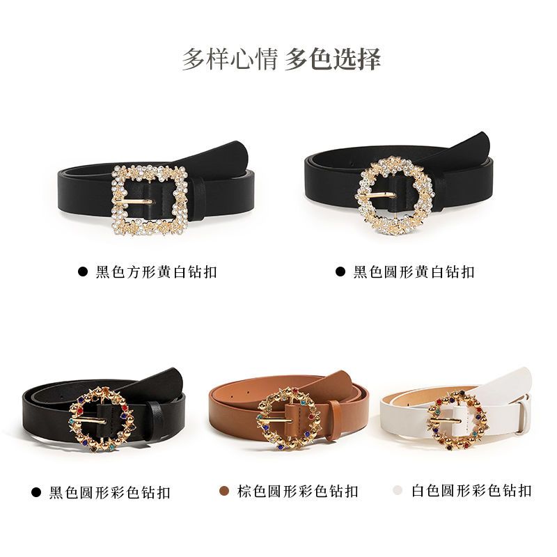 Rhinestone Buckle Belt Western - Women'S Fashion Trends Fall 2025 review and price