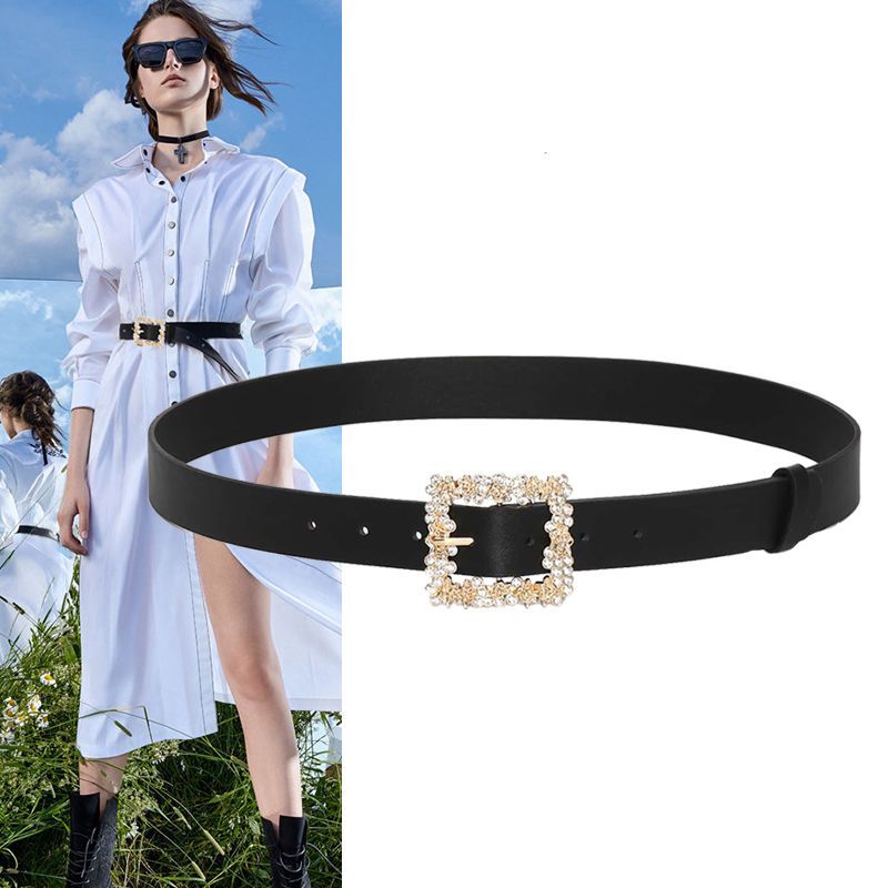 Rhinestone Buckle Belt Western - Women'S Fashion Trends Fall 2025 review and price