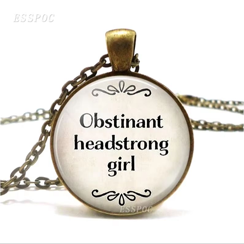 Obstinant Headstrong Girl Jane - Women Fashion Quotes review and price