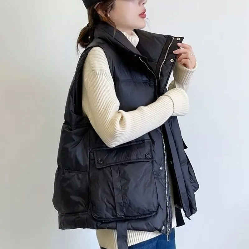 Autumn Winter Lady Fashion Puf - Puffer Vest Fashion Women review and price