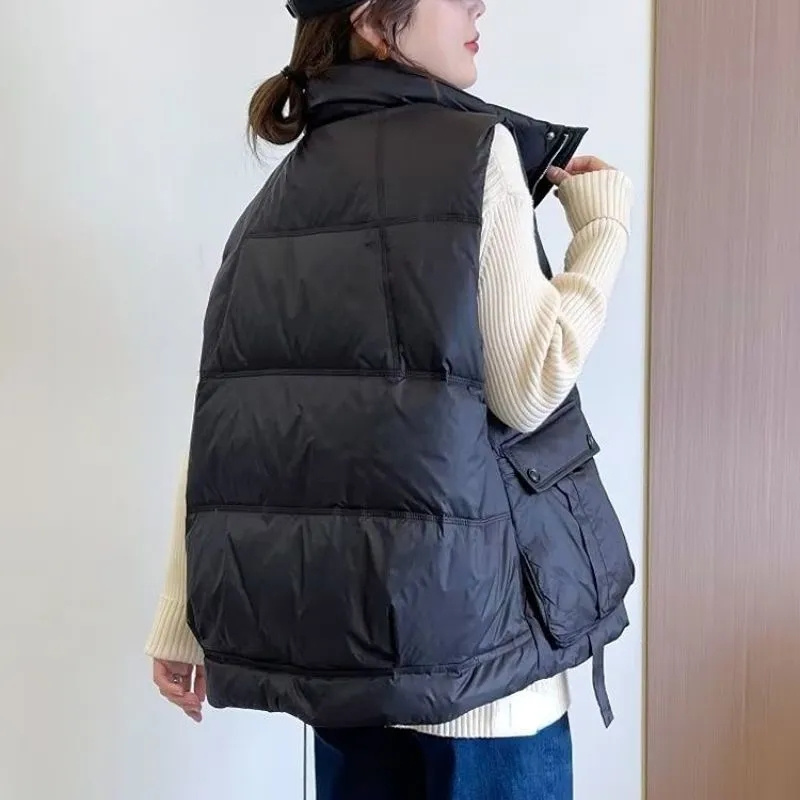 Autumn Winter Lady Fashion Puf - Puffer Vest Fashion Women review and price