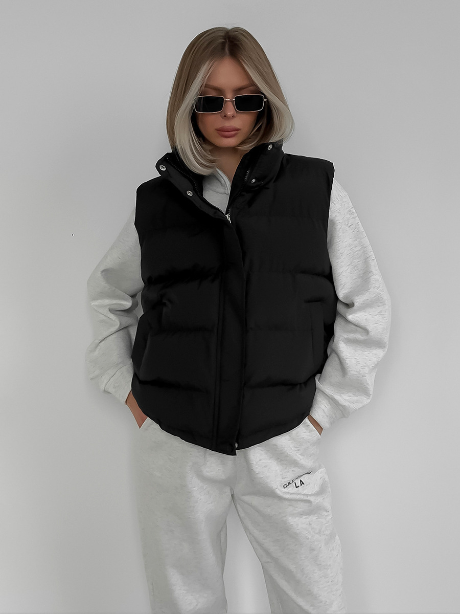 Women's Autumn Winter Sleevele - Puffer Vest Fashion Women review and price