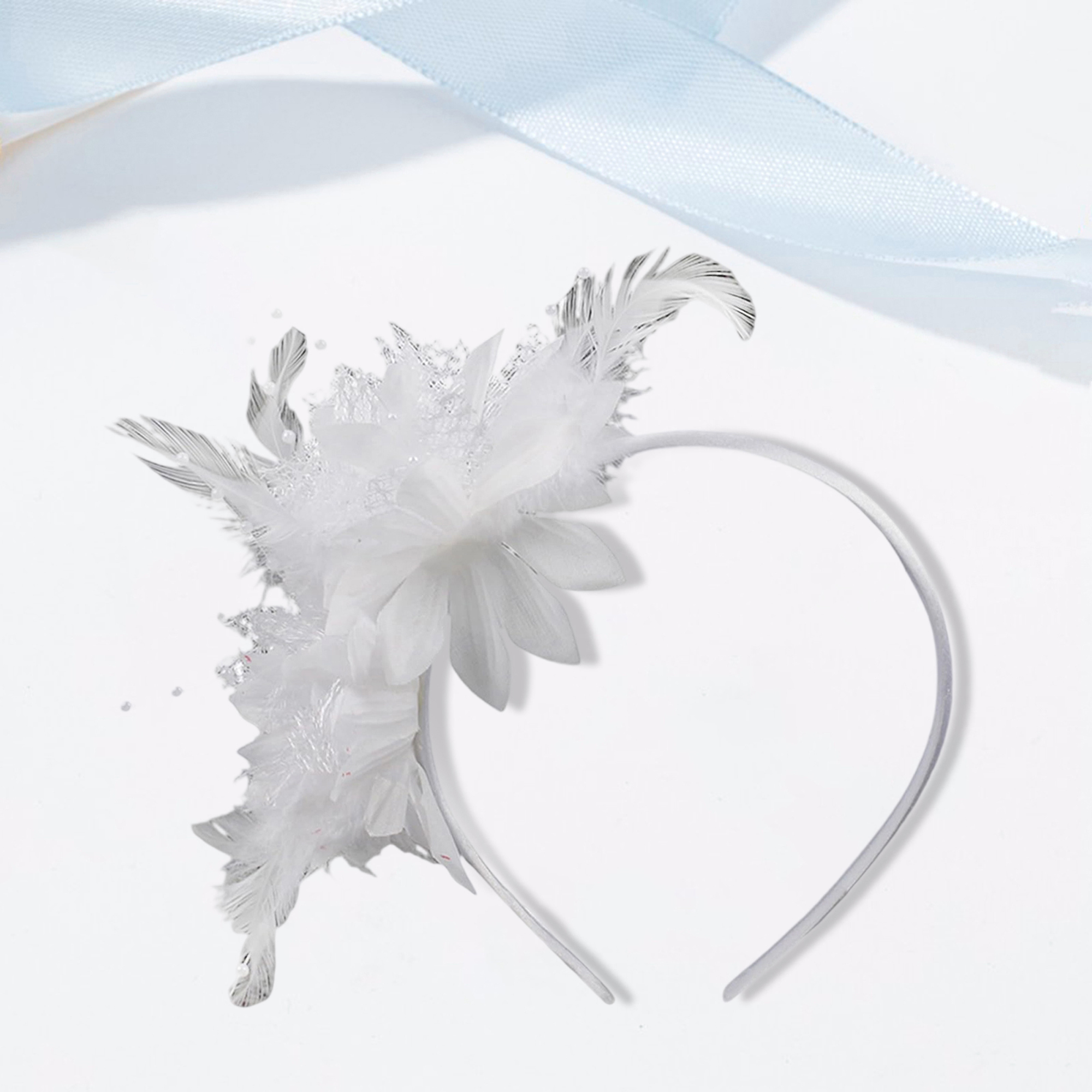 Elegant Feathered Headpiece wi - Women'S Fashion Kentucky Derby review and price