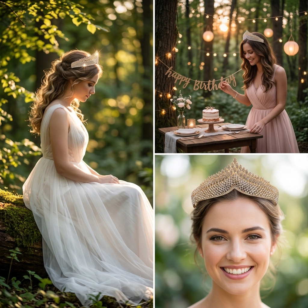 Crystal Tiara-Bridal Hairpiece - Women Fashion Designers review and price