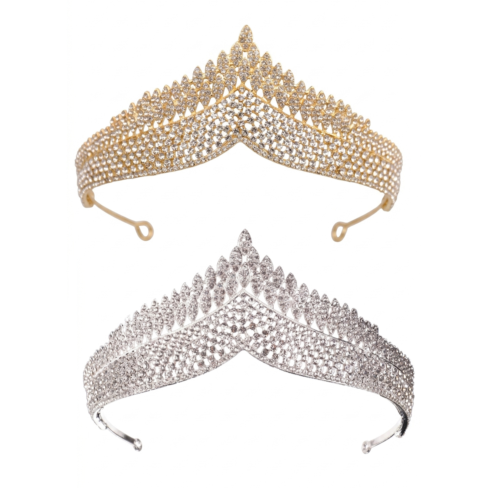 Crystal Tiara-Bridal Hairpiece - Women Fashion Designers review and price