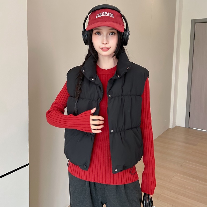 Winter Sleeveless Tank Top Wom - Puffer Vest Fashion Women review and price