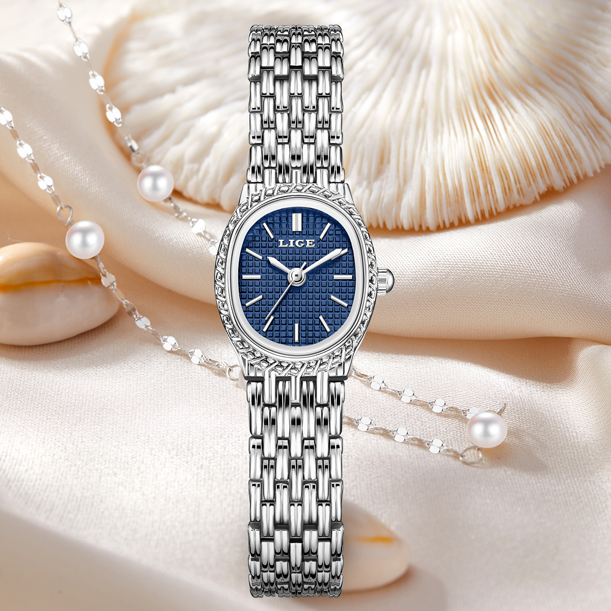 LIGE Fashion Luxury Quartz Wom - Fashion Women Watch review and price