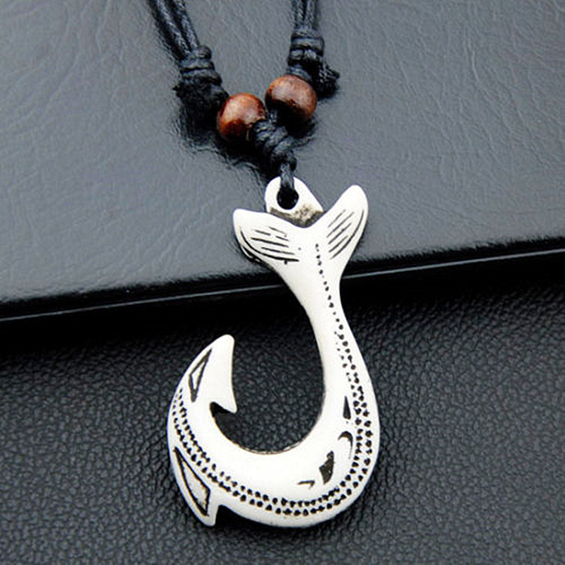 NZ Maori Fish Hook Charm Neckl - Women Fashion Nz review and price