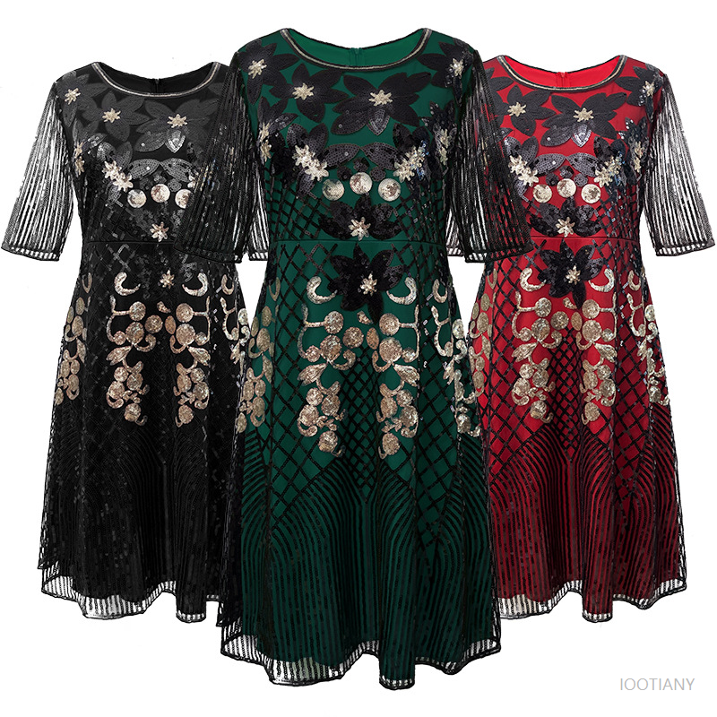 1920 Vintage Mid Sleeve Dress  - Women'S Fashion In 1920 review and price