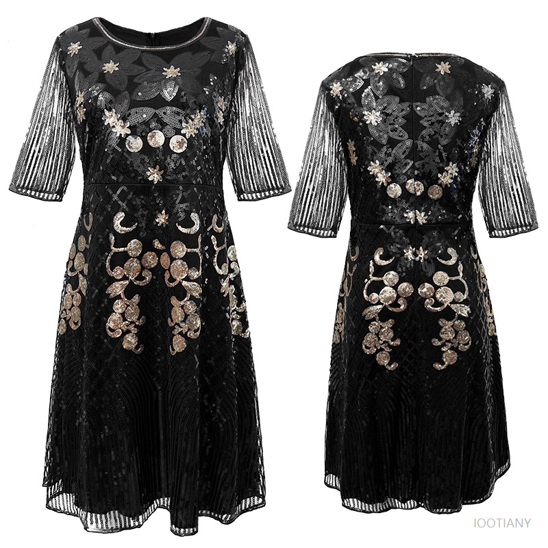 1920 Vintage Mid Sleeve Dress  - Women'S Fashion In 1920 review and price