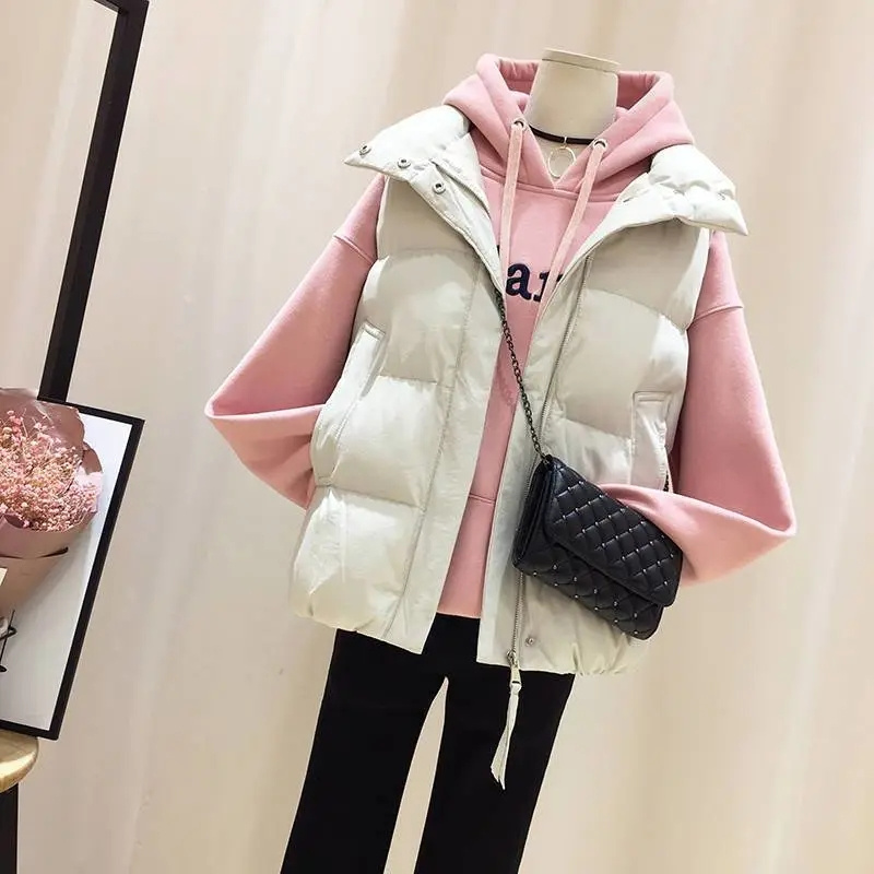 2025 Ladies Short Puffer Waist - Puffer Vest Fashion Women review and price