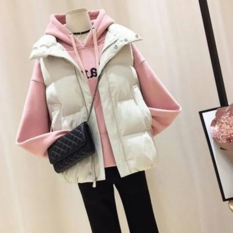 2025 Ladies Short Puffer Waist - Puffer Vest Fashion Women review and price